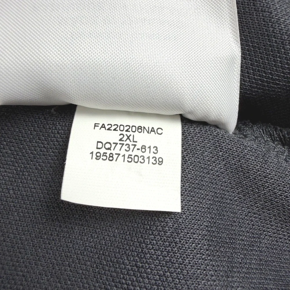 Jordan Oklahoma Sooners Mens XXL Red Grey Colorblock Polo 445591-085 Dri-Fit EUC - Picture 9 of 11